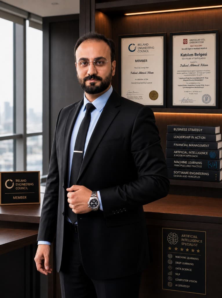 Engr. Fahad Khan, Founder and CEO of Roviean
